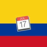 calendario festivos colombia android application logo